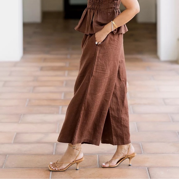 The Somerset Linen Blend Pull-On Pants - Picture 4 of 5